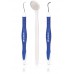 2327  Набор для чистки зубов Wisdom Dental Hygiene Kit Стоматологический набор (зеркало, зонд и кюрета).