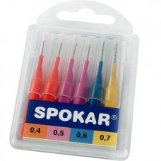 6S	Interdental brushes SPOKAR® set 0,4-0,7mm (6pcs)